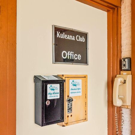 Kuleana Club #707 Oceanfront - 1 Bedroom & 1 Bathroom - Ground Floor Kahana Exterior foto