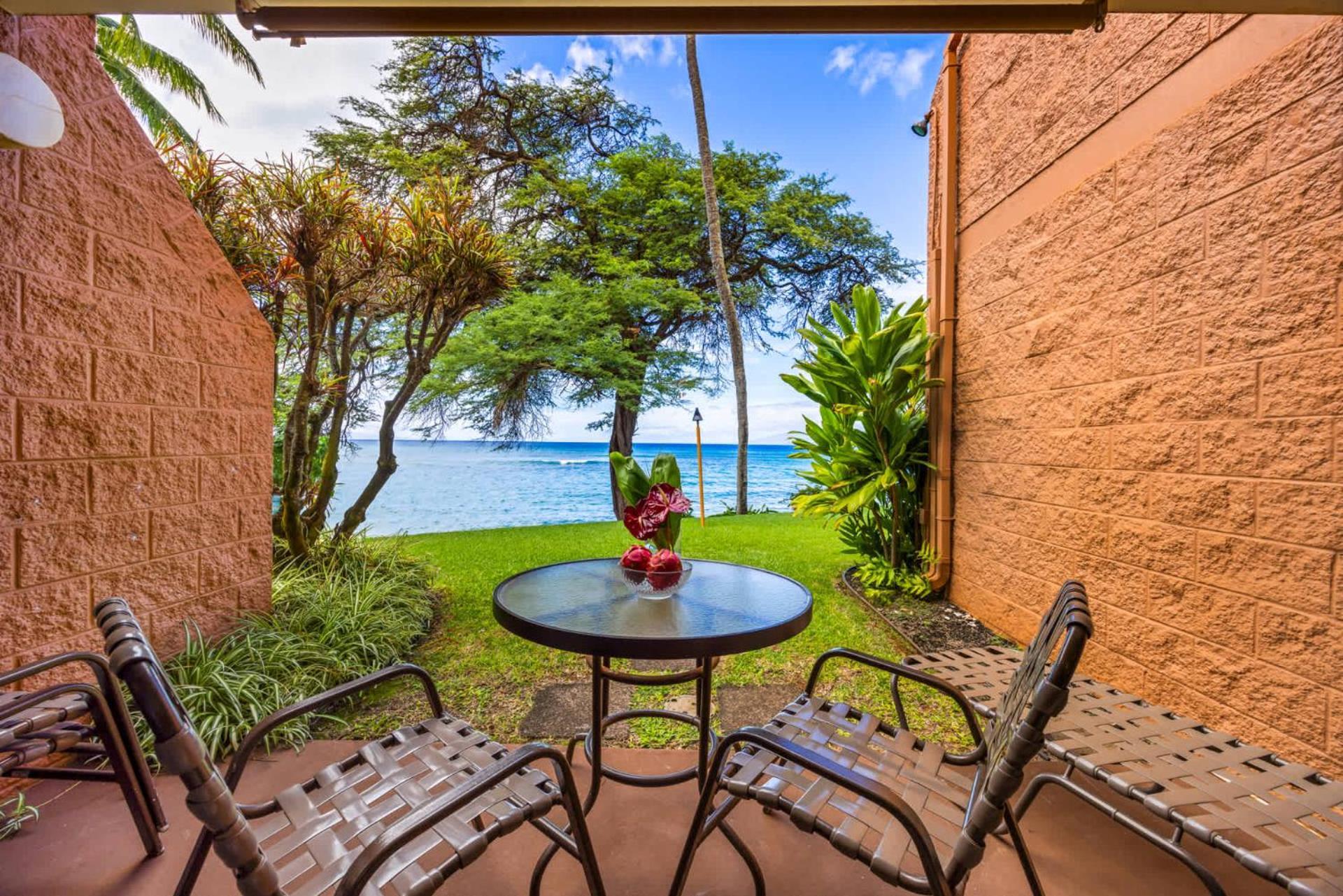 Kuleana Club #707 Oceanfront - 1 Bedroom & 1 Bathroom - Ground Floor Kahana Exterior foto